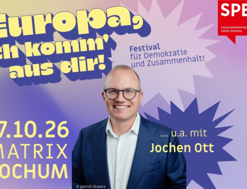 »Europa, ich komm aus dir!« – Festival für Demokratie und Zusammenhalt